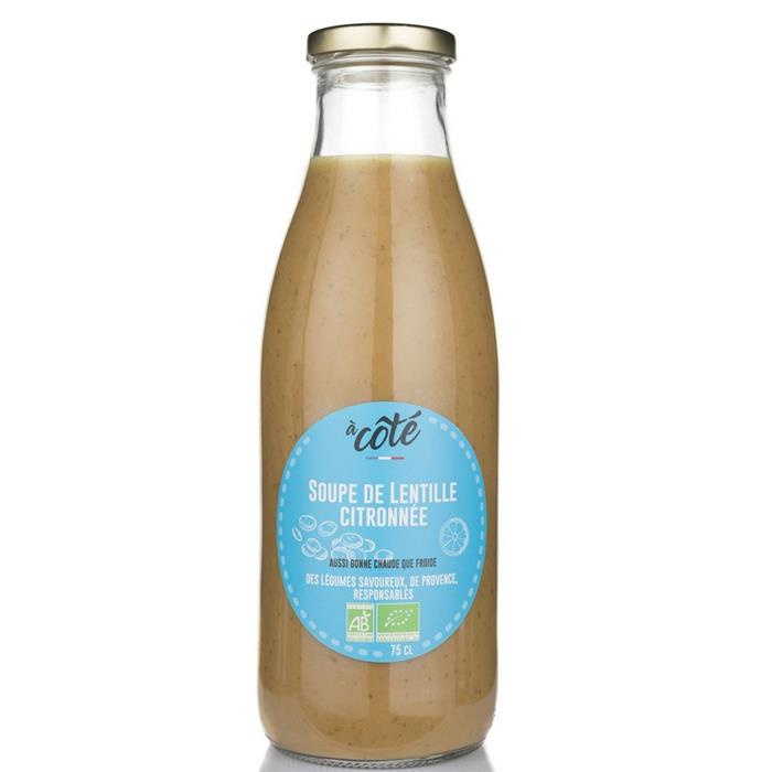 Soupe lentille citronnée bio* 75 cl Soupe lentille citronnée bio* 75 cl