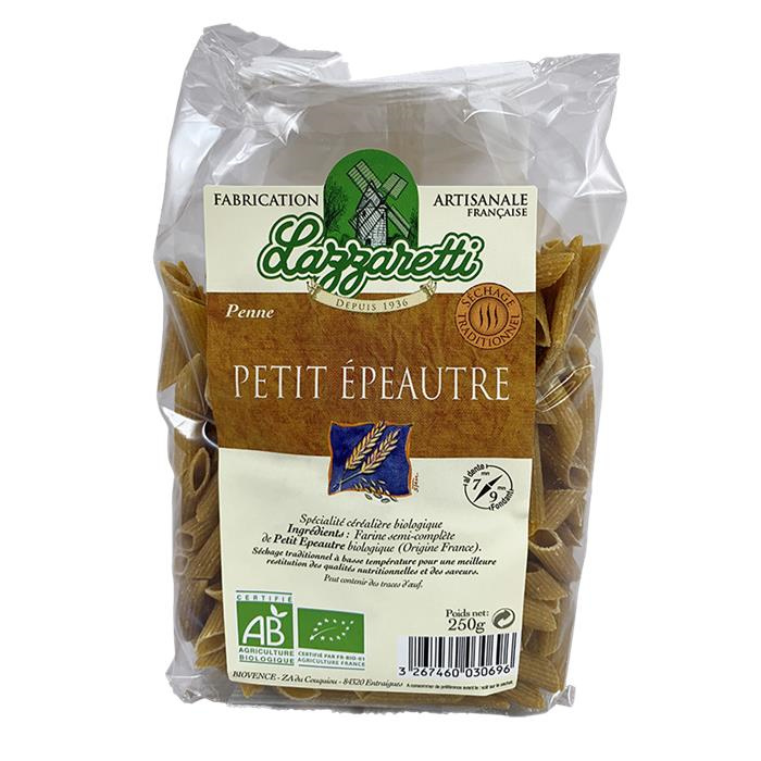 Spelt penne bio* 250 g Spelt penne bio* 250 g