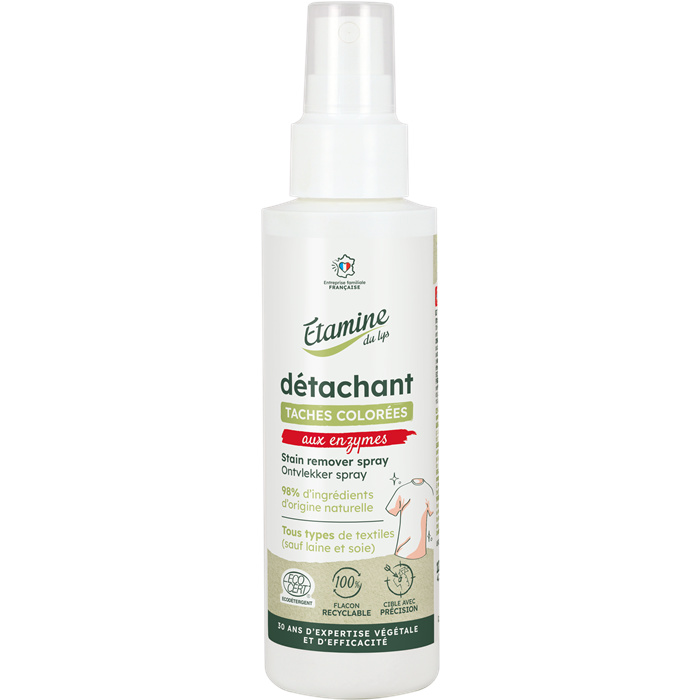 Spray détachant (tâche colorée) 125 ml Spray détachant (tâche colorée) 125 ml