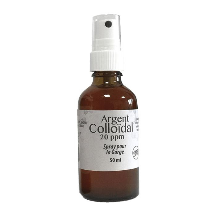 Spray gorge argent colloïdal 50 ml Spray gorge argent colloïdal 50 ml