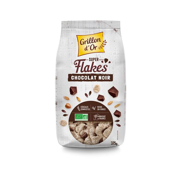 Super flakes choc. noir bio* 375 g Super flakes choc. noir bio* 375 g