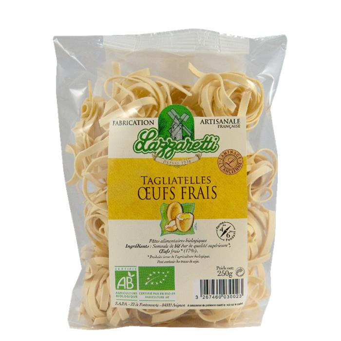 Tagliatelle bio* 250 g Tagliatelle bio* 250 g