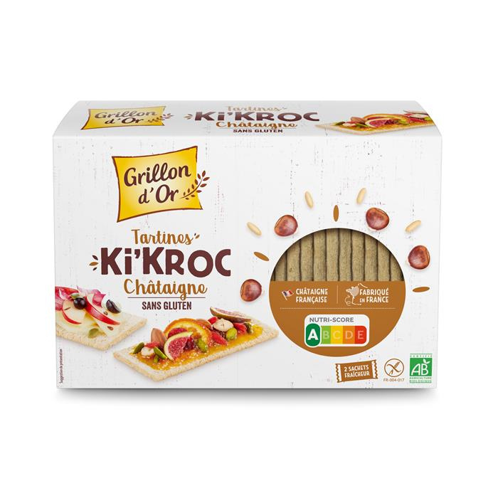 Tartines ki'kroc chataigne bio* 150 g Tartines ki'kroc chataigne bio* 150 g