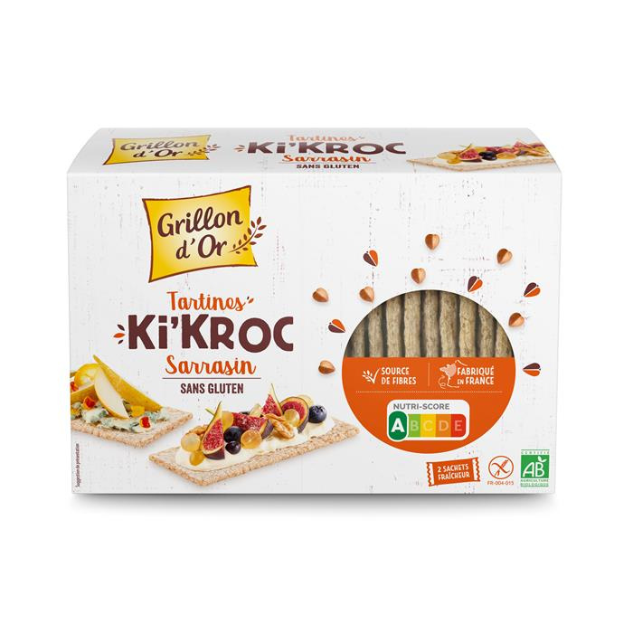 Tartines ki'kroc sarrasin bio* 150 g