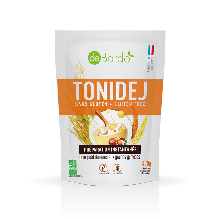 Tonidej SANS GLUTEN bio* 400 g Tonidej SANS GLUTEN bio* 400 g