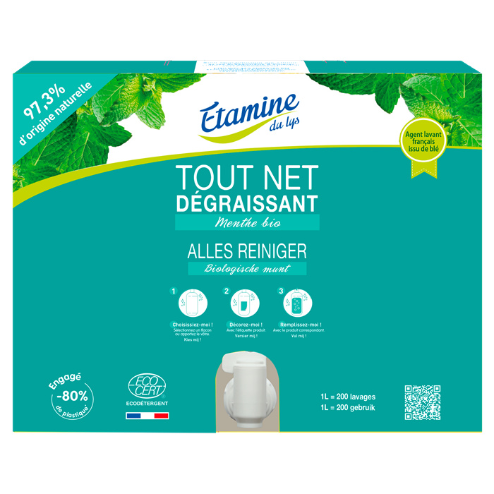 Tout net menthe 20 kg - casquette