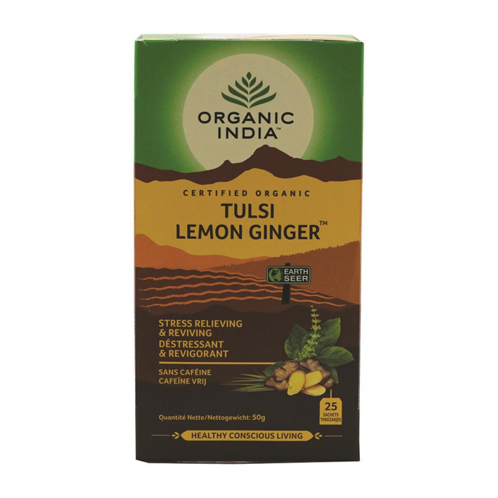 Tulsi Lemon Ginger Bio* 25 inf. Tulsi Lemon Ginger Bio* 25 inf.