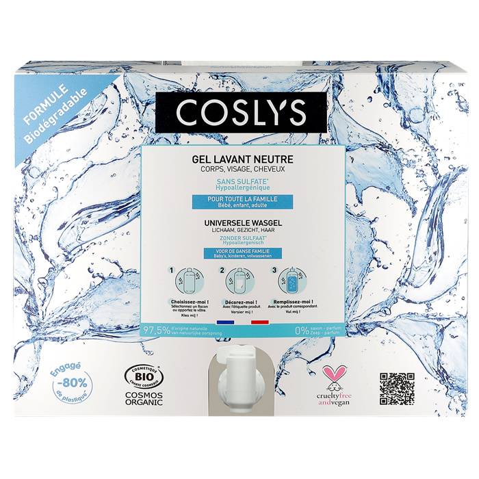 Universele neutrale basis douchegel  / omhulsel Universele neutrale basis douchegel  / omhulsel