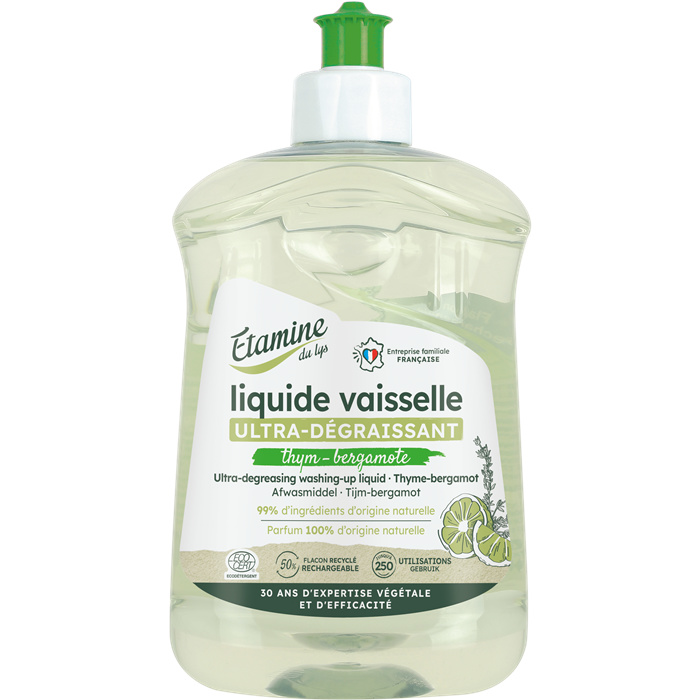 Vaisselle main bergamote & thym 500 ml Vaisselle main bergamote & thym 500 ml