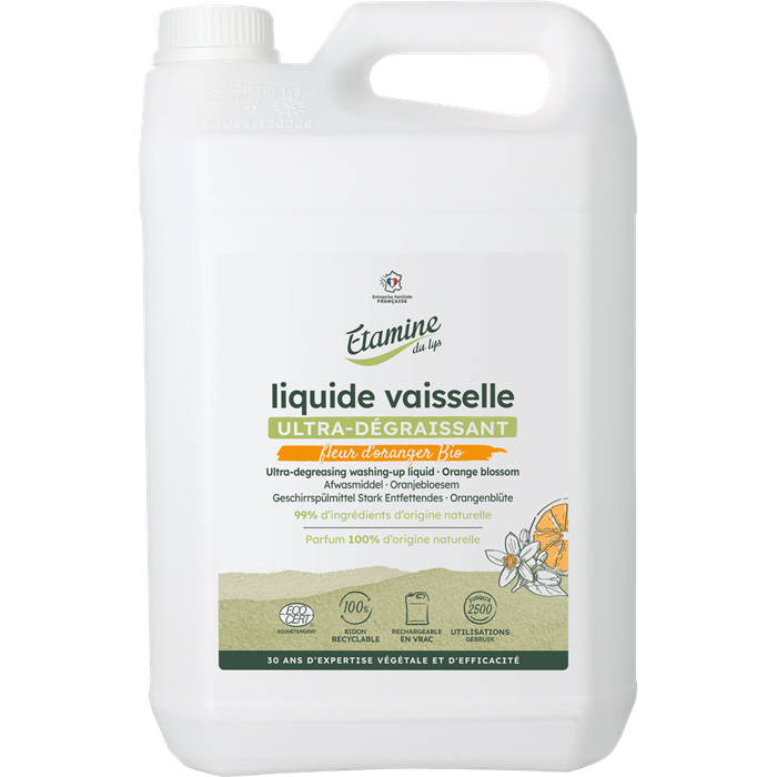 Vaisselle main fleur d'oranger 5 L Vaisselle main fleur d'oranger 5 L