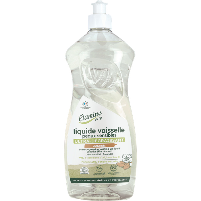 Vaisselle main hypoallergénique amande 1 L Vaisselle main hypoallergénique amande 1 L