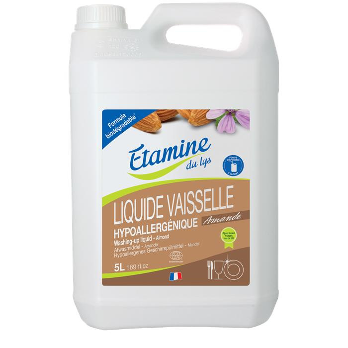 Vaisselle main hypoallergénique amande 5 L Vaisselle main hypoallergénique amande 5 L