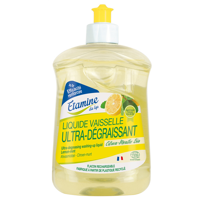Vaisselle ultra dégraissant Citron-menthe 500 ml
