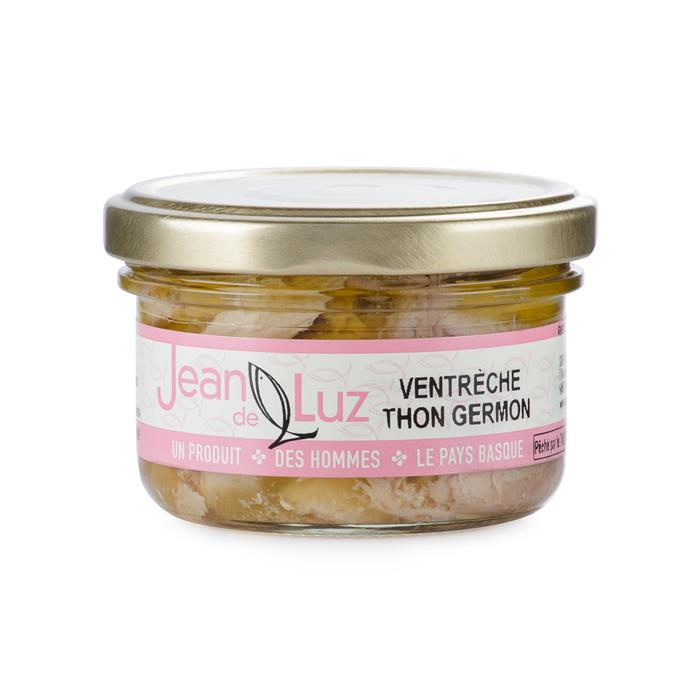 Ventrèche de thon germon à l'huile d'olive 140 g