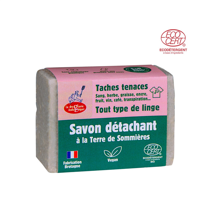 Vlekverwijderende zeep met Terre de Sommières 150 g Vlekverwijderende zeep met Terre de Sommières 150 g