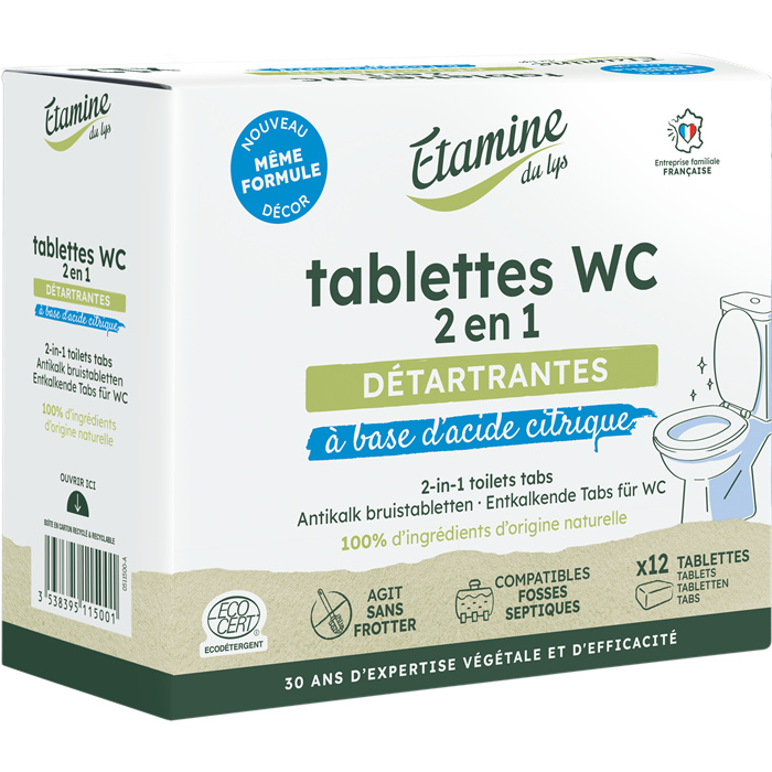 WC tabletten 2 in 1 10 u WC tabletten 2 in 1 10 u