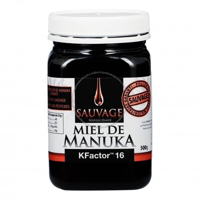 Wilde Manuka honing actief 16+ 250 g Wilde Manuka honing actief 16+ 250 g