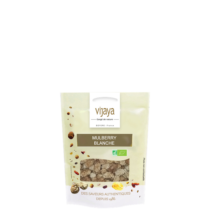 Witte moerbeien bio* 125 g Witte moerbeien bio* 125 g