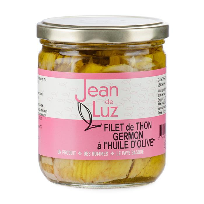 Witte tonijnkruimels met olijfolie 380 g Witte tonijnkruimels met olijfolie 380 g