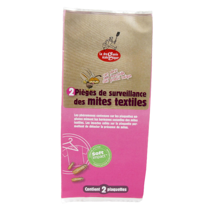 Zak met 2 vallen voor het monitoren van textielmotten in display (per 10) 2p x 10 Zak met 2 vallen voor het monitoren van textielmotten in display (per 10) 2p x 10