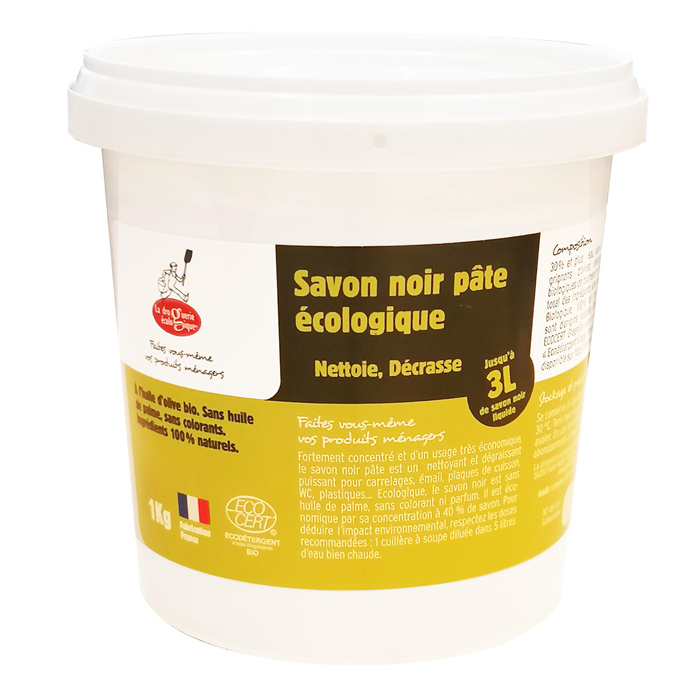 Zwarte zeep olijfoliepasta bio 1 kg Zwarte zeep olijfoliepasta bio 1 kg